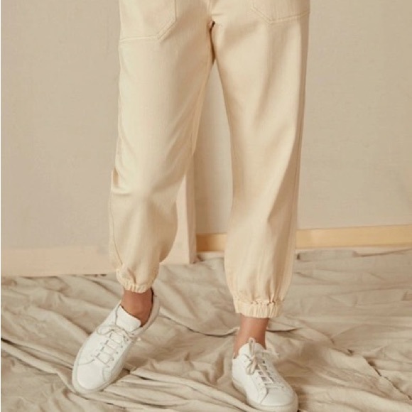 NEW Joie Clive Pants in Bleached Stone Size 0 - Picture 4 of 4